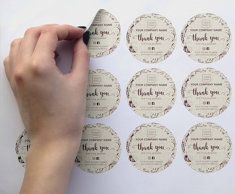 High Gumming Paper Sticker Sheets